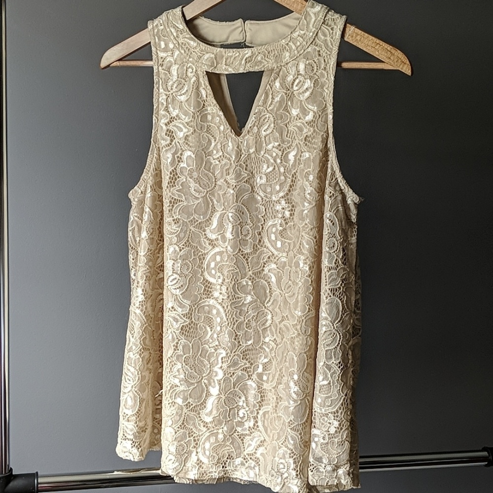 Maurice's Lace Halter Top